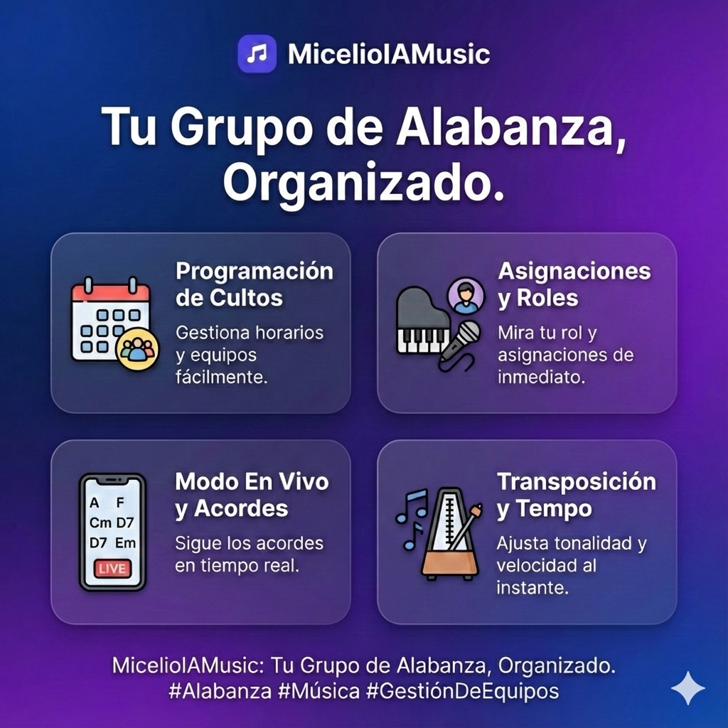 MicelioIAMusic Flyer